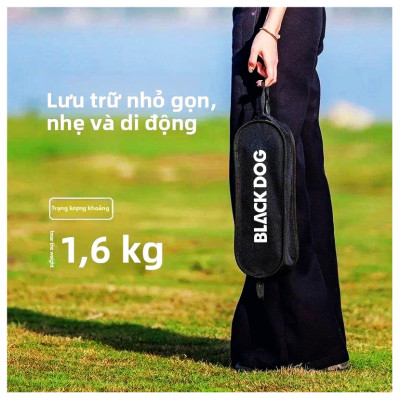 Ghế Xếp Camping Chuyên Dùng BlackDog CBD2550 Oxford 600D KT 64x60x56cm Khung Thép Cacbon Siêu Chắc Siêu Nhẹ Chịu Tải 120KG - Dành Cho Cắm Trại Câu Cá Nghỉ Trưa Ngoài Trời Ghế Bãi Biển