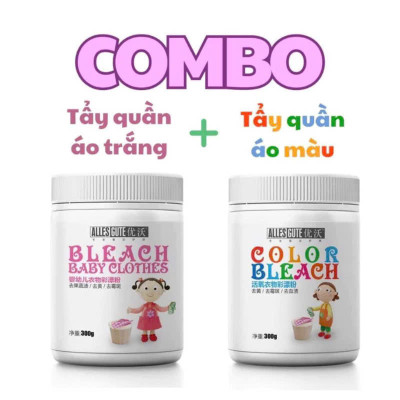 Bột Tẩy Vết Mốc, Ố Vàng Không Bay Màu - Tẩy Trắng Quần Áo Hiệu Quả, An Toàn Cho Bé - HÀNG CHÍNH HÃNG MINIIN