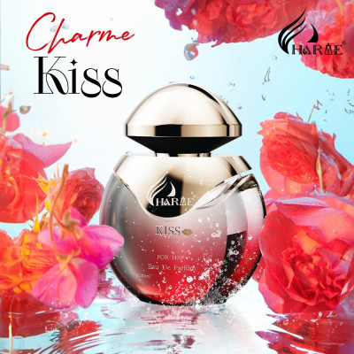 Nước Hoa Nữ CHARME KISS 100ML Lưu Hương Lâu, Cá Tính, Quyến Rũ, Lôi Cuốn