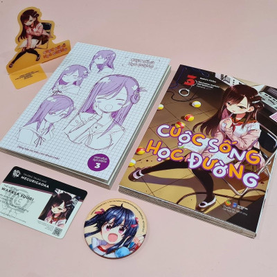 Sách - Cuộc Sống Học Đường - Tập 3 - Sadoru Chiba - AZ Việt Nam