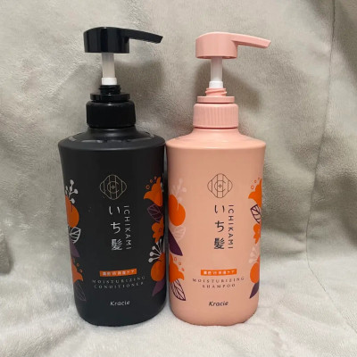 Dầu Xả Dưỡng Ẩm Phục Hồi Tóc Hư Tổn Ichikami Moisturizing Conditioner 480ml