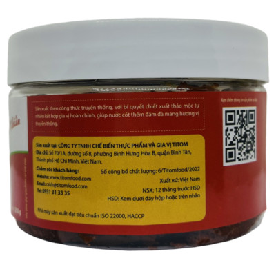 Gia vị nấu bò kho - Gia vị bò kho - Gia vị bò kho nêm sẵn - Cốt bò kho TITOM 250g