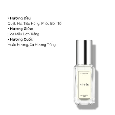 Nước hoa Lá House Rosee 3ml/10ml