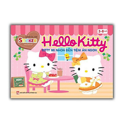 Sách - Hello Kitty - Kitty Mi Nhon Đến Tiệm Ăn Ngon - 3 - 8 Tuổi - Minh Thắng