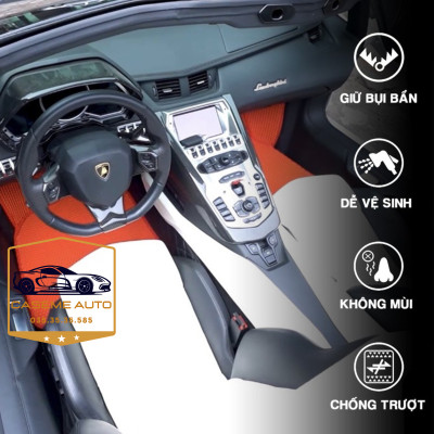 [TOYOTA AVANZA] Thảm Trải Sàn, Lót Sàn Ô Tô Cao Su Eudora CloudFoam Thiết Kế Theo Xe Dành Cho Xe TOYOTA AVANZA, Chống Nước, Không Mùi, Ngăn Bụi Bẩn, Dễ Vệ Sinh - Hàng Chính Hãng