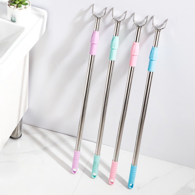 Cây Phơi Quần Áo, Gậy Lấy Đồ, Cây Lấy Quần Áo Trên Cao Rút Gọn- Giao Màu Ngẫu Nhiên