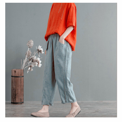 Áo kiểu nữ form rộng fullsize M đến 2XL, áo đũi nữ thêu hoa họa tiết dễ mix đồ Haint Boutique ALe17