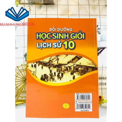 Sách - Bồi Dưỡng Học Sinh Giỏi Lịch Sử Lớp 10 - Theo chương trình GDPT mới.