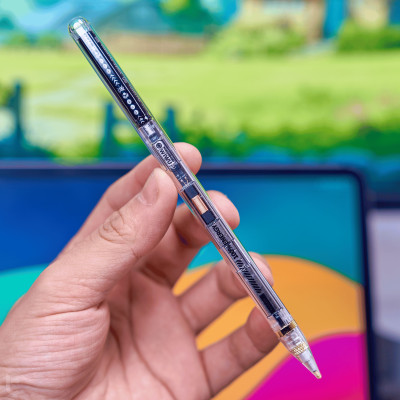Bút Cảm Ứng Trong Suốt WiWU Pencil W Pro Tương Thích IPAD Pro 11inch M1/M2 Air 4/5 /Gen 10 Hỗ Trợ Sạc Magnetic - Hàng chính hãng