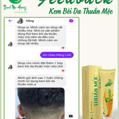 Combo kem bôi da thuần mộc & cao lá trị rạn nứt nẻ da Thanh Mộc Hương 50g
