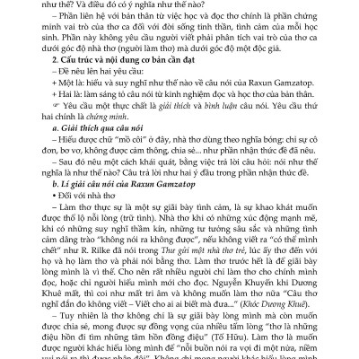 Bồi Dưỡng Học Sinh Giỏi Phát Triển Kĩ Năng Làm Bài Văn Trung Học Phổ Thông