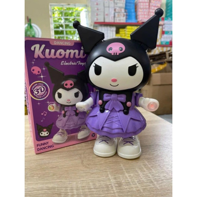 Đồ Chơi Âm Thanh Cho Bé Kuromi, rồng, thỏ, ong vàng, Lắc Lư Nhún Nhảy Phát Nhạc Đèn Dễ Thương