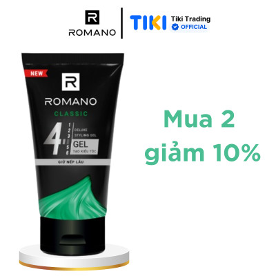 Gel Giữ Nếp Lâu Romano Classic 150g