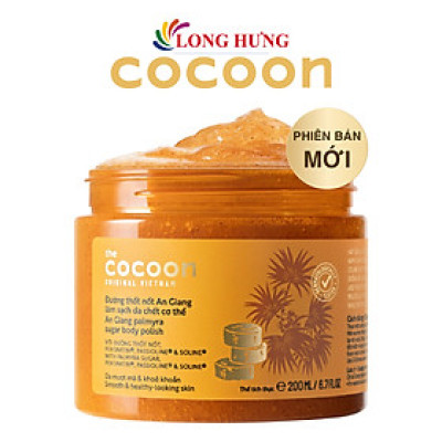 Tẩy tế bào chết cơ thể đường thốt nốt An Giang Cocoon làm sạch cơ thể (200ml) - Hàng chính hãng