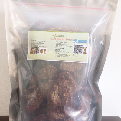 Chuối hột rừng Tây Nguyên ép miếng gói 1kg