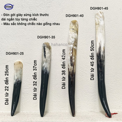 Dụng cụ Đón gót giày bằng sừng cho mọi tư thế (Dài 38 - 42cm) DGH901-40 - Đón gót giày cho cả nam và nữ