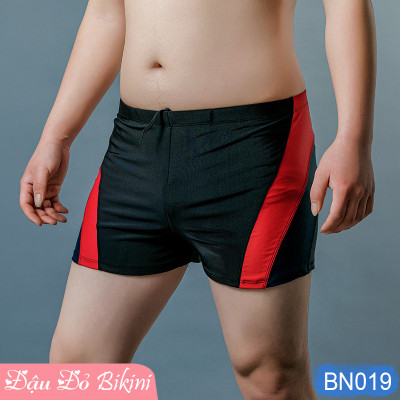 Quần bơi nam BIG SIZE dáng ngắn, đồ bơi cao cấp cho người mập béo, size đại đến 125kg, chất đẹp co giãn cao, thoáng khí, nhanh khô, ôm gọn gàng thoải mái | BN019