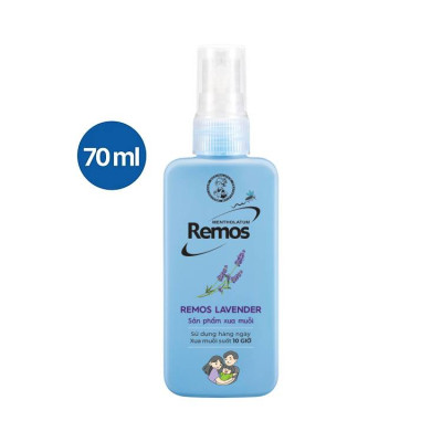 Dung dịch chống muỗi dạng phun sương Rohto Mentholatum Remos Hương Lavender 70ml