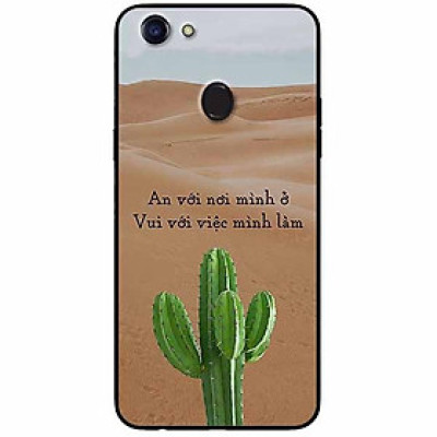 Ốp lưng in cho Oppo F5 Youth Mẫu An Với Nơi Mình Ở