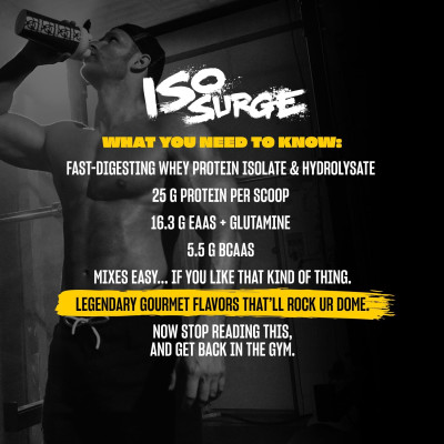 Mutant Iso Surge 5lbs (2.3kg), Whey Protein Sữa Tăng Cơ, Bổ Sung Đạm Phục Hồi và Phát Triển Cơ