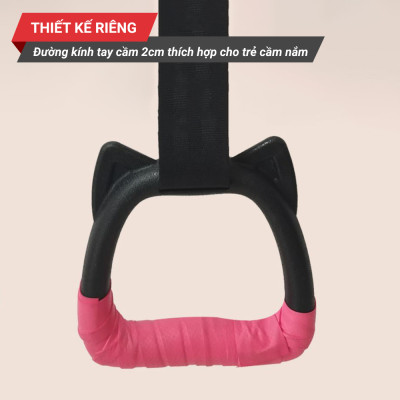 Bộ dây kháng lực hỗ trợ đu xà đơn cho trẻ em chính hãng GoodFit GF002E