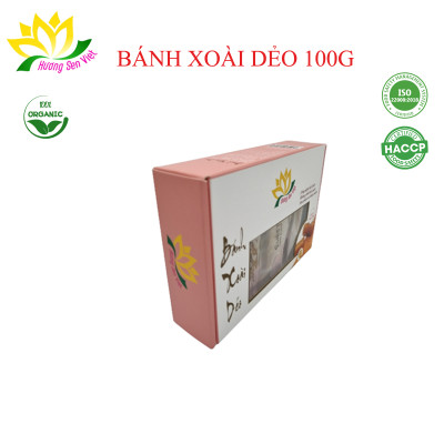 BÁNH XOÀI DẺO HỘP 100G - HƯƠNG SEN VIỆT