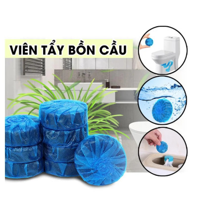 Bộ 2 vỉ 4 viên tẩy bồn cầu Hando RCB117