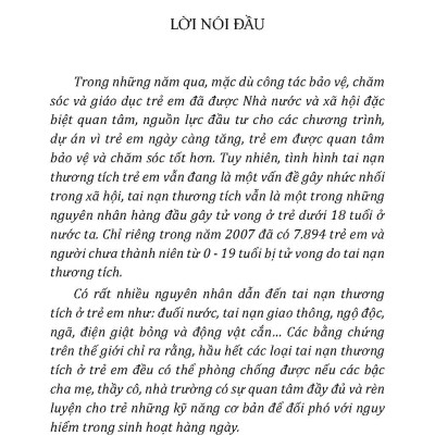 Phòng Tránh Tai Nạn Cho Trẻ Em, Học Sinh - Vietnambook