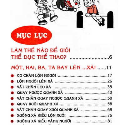 Doraemon Học Tập: Thể Dục Dụng Cụ (Tái Bản 2021)
