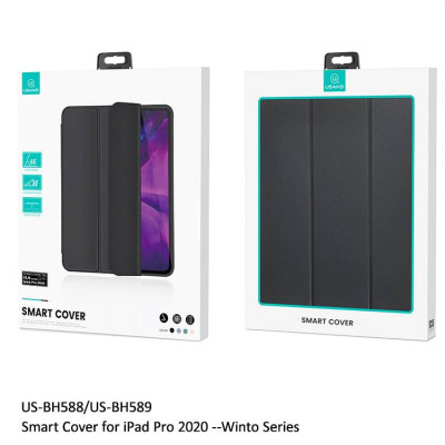 Bao da chống sốc cho iPad Pro 11 2020 hiệu USAMS US-BH589 có ngăn đụng bút (nắp gập hít nam châm, thiết kế siêu mềm mịn trang bị Smartsleep) - hàng nhập khẩu