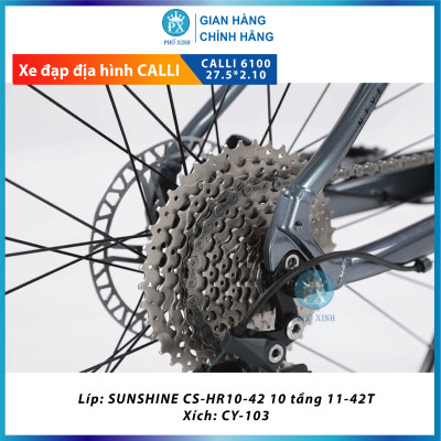 XE ĐẠP ĐỊA HÌNH CALLI 6100 (2024)