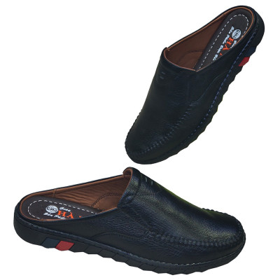 Dép Bít Mũi Nam HA NAM Da Bò Thật Cao Cấp GSB2101