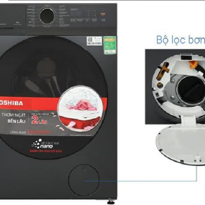 Máy giặt Toshiba Inverter 12 kg TW-T21BU130UWV(MG) - HÀNG CHÍNH HÃNG - CHỈ GIAO HCM