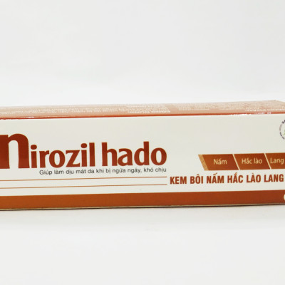 KEM BÔI NẤM HẮC LÀO LANG BEN NIROZIL – TIÊU DIỆT VI KHUẨN VÀ NẤM GÂY BỆNH TRÊN DA - GIÚP LÀM DỊU MÁT DA KHI BỊ NGỨA NGÁY KHÓ CHỊU – TUÝP 10 GAM