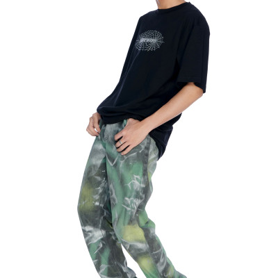 5THEWAY /spider web/ NEW TEE in BLACK aka Áo Thun Đen