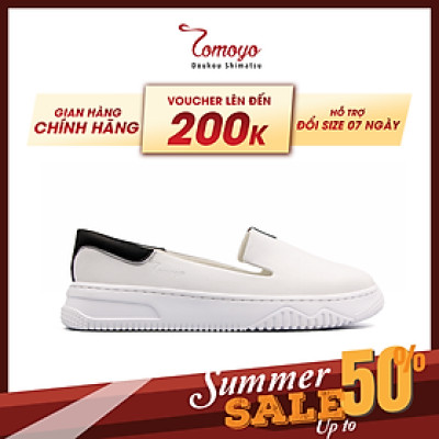 Giày Sneaker Nữ Tomoyo Da Microfiber "SIÊU NHẸ" TMW20507