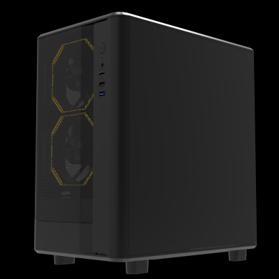 VỎ CASE MÁY TÍNH DARKFLASH DB330M MESH (Full M-ATX) - Hàng chính hãng