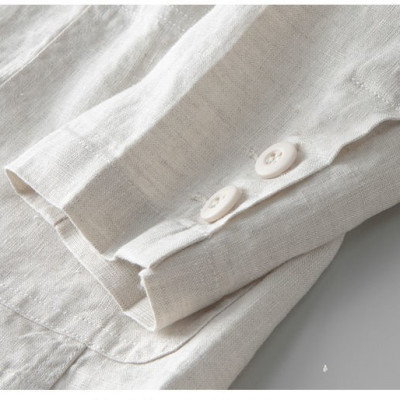 Áo vest Blazer Linen nam,Blazer nam Đũi Việt 2 cúc, form rộng chất vải linen mềm mại phong cách trẻ trung