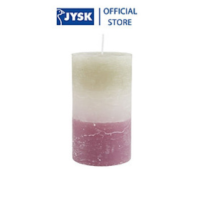 Nến cây | JYSK Reiner | sáp nến | nhiều màu | DK7xC12cm