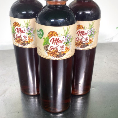 Mai Quế Lộ 500ml Dùng để tạo mùi cho các món ăn như nướng , kho, ram, làm nhân bánh trung thu.