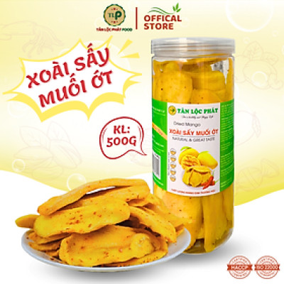 XOÀI SẤY MUỐI ỚT TÂN LỘC PHÁT THƠM NGON ÍT ĐƯỜNG