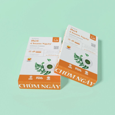 Bột Chùm Ngây Sấy Lạnh Nguyên Chất Hộp 30g  - Bột dinh dưỡng ăn dặm cho bé, tăng cường sức khỏe