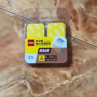 Băng Keo Dán Băng Dính 2 Mặt Nano Trong Suốt Đa Năng Siêu Dính Chống Nước - Nhiều Kích Cỡ HỘP 20 MIẾNG NHỎ 28x28x1mm