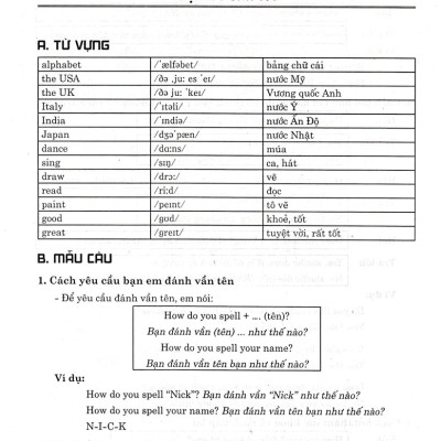 Sách tham khảo- Bài Tập Tiếng Anh 3 - Bám Sát SGK I Learn Smart Start_HA