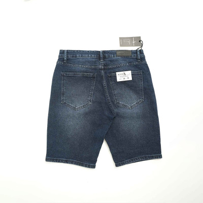 Quần Short Jeans Nam Cao Cấp HUNTER X-RAYS Form Slimfit Thun Màu Xanh Nam Tính S61