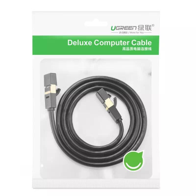 Ugreen UG11274NW107TK 15M màu Đen Cáp mạng LAN CAT7 F/FTP chống nhiễu - HÀNG CHÍNH HÃNG