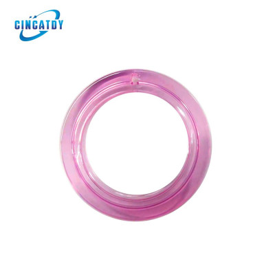 CINCATDY Bao Case Vỏ Bảo Vệ TPU Trong Suốt Anti-lost Keychain cho Apple AirTag