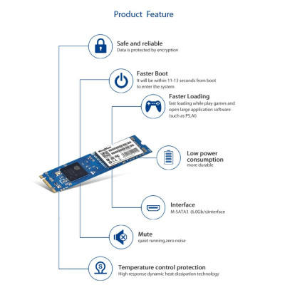 Ổ cứng SSD KingDian Giao diện N480 60GB / 120GB / 240GB
