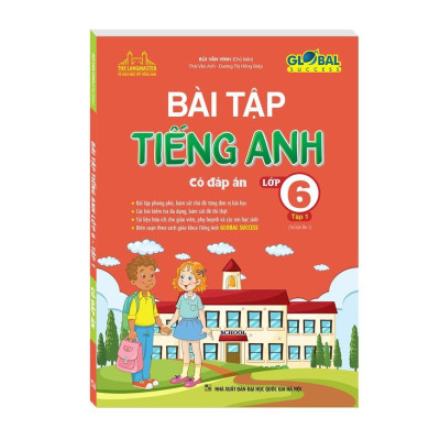 Sách - Global Success - Bài Tập Tiếng Anh Lớp 3 + Bài Tập Tiếng Anh Lớp 6 - Combo 4 Cuốn - Minh Thắng