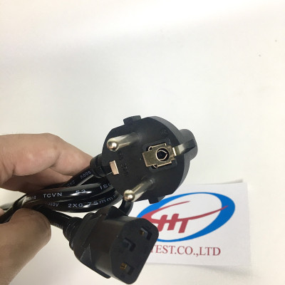 Dây Nguồn PC - Cắm PC - Màn Hình Máy Tính - Nồi Cơm Điện. Hàng Chính Hãng. MÀU ĐEN 1.6 mét